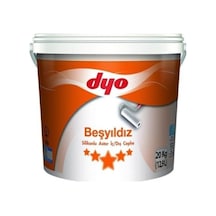 Dyo Beşyıldız Silikonlu İç Dış Astar 20 Kg Beyaz