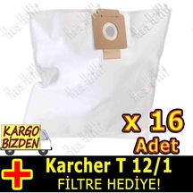 Karcher T 12/1 Süpürge Toz Torbası 16 Adet