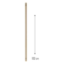 Ahşap 100 Cm Hamur Açma Şekillendirme Oklavası Royaleks-56041