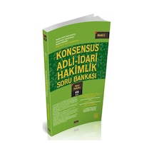 KONSENSUS Adli İdari Modül 2 İdare Hukuku Soru Bankası 2021 - Savaş Yayınevi