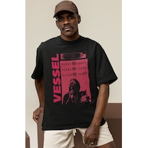 Tasarım Vessel Sleep Token Rock Metal Müzik Grubu Baskılı Unisex Siyah