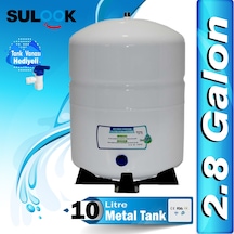 Sulook Su Arıtma Deposu,su Arıtma Tankı 2.8 Galon 10 Litre Metal Tank Flt20231308