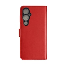 Pova 4 Pro Trend S Plus Kapaklı Kılıf - Kırmızı Bzsxx00 1