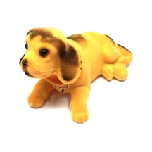 Kafa Sallayan Köpek Araç Içi Torpido Süsü Turuncu Büyük 15X8Cm (519024154)