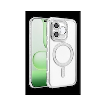 Huawei Honor 600 Lite Joke Simli Magneticsafe Kılıf - Gümüş