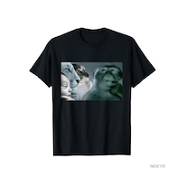 Flood Of Style Rage Bait Aslan Düşünme Maymunu Aı Bebek Meme T-shirt Erkekler Kadınlar Için % 100% Pamuk T S Siyah