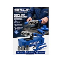 Pro Müller Profesyonel Metal Mini Çantalı Pvc Plastik Boru Kaynak Makinesi 800w + Makas