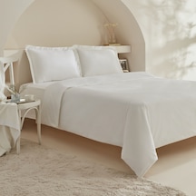 Karaca Home Ina Çift Kişilik Percale Nevresim Takımı Beyaz 200.22.02.0090 Beyaz