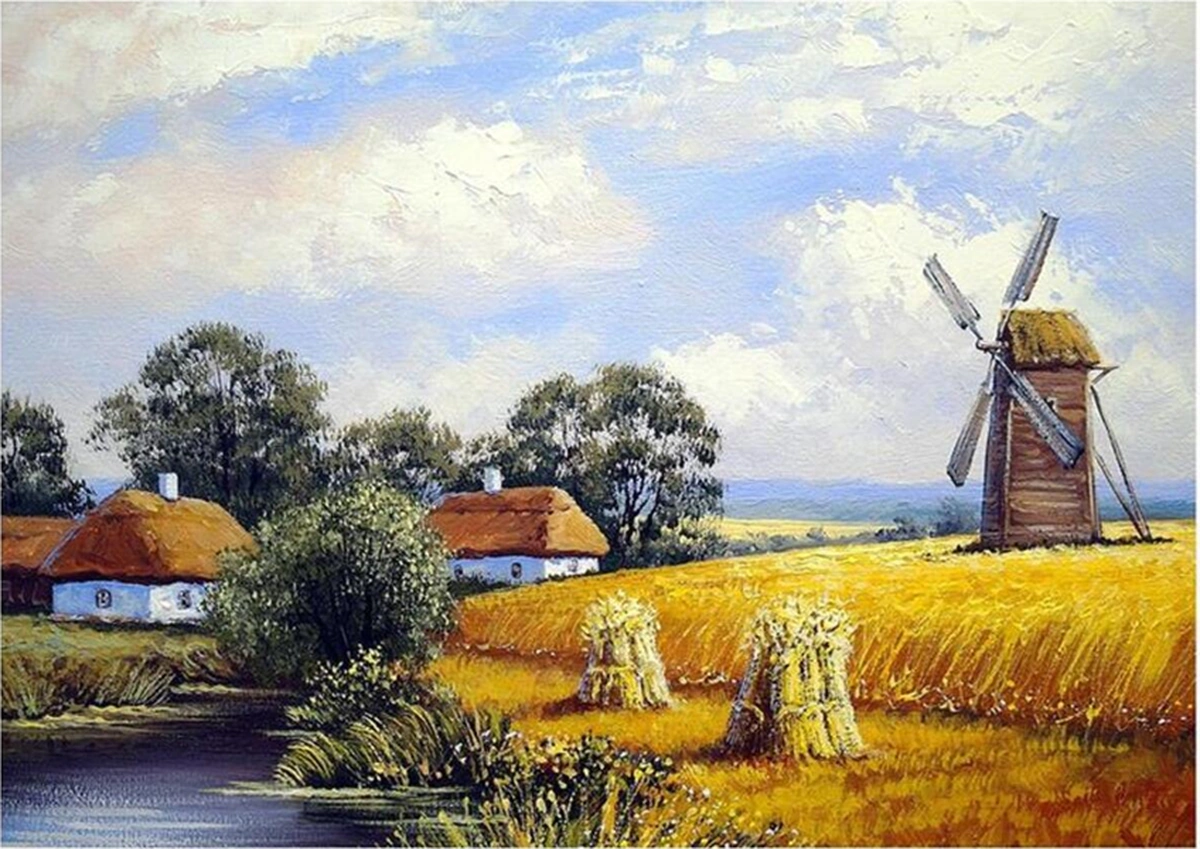 Keskin 68x48 1000 Parça Puzzle/yapboz Buğday Tarlası - 260720