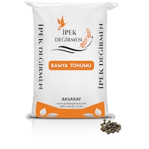 İpek Değirmen 1 Kg Yenilebilir Bamya Tohumu Katkısız Doğal