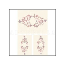932 Kartebella Soft Transfer  Koyu Zemin 23x34 cm