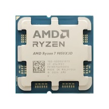 Amd Ryzen 7 9850x3d Am5pin 120w Fansız Tray