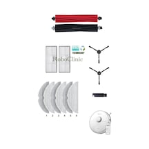 Roborock S8 Sonic Mopping Robot Süpürge Uyumlu Fırça Hepa Filtre Mop Seti-13 Parça
