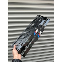 Vipplaka Bmv M3 Uyumlu Ortası Mat Plakalık