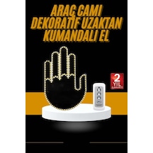 Uzaktan Kumandalı Araba Parmak Hareketi Işığı Parmak Işığı Led Araba Arka Pencere Renkli 31051629