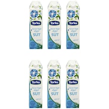 Torku Yarım Yağlı Süt 1 Lt X 6 Adet