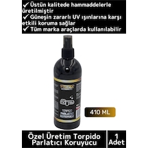 Premium Yüksek Kaliteli Kolay Kullanım Araç Oto Torpido Koruyucu Parlatıcı 410 Ml