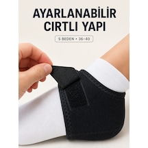 S Beden Cırtlı Topuk Çorabı Ayarlanabilir Topuk Ve Ayak Bileği Destekleyici - Lisinya