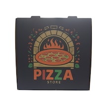 Miyo Ambalaj Pizza Kutusu Oluklu Karton 31 CM 100'lü 31 x 31 x 4 CM
