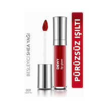 Flormar Besleyici Dudak Parlatıcısı - Dewy Lip Glaze - 009 Vibrant Red-8682536068178