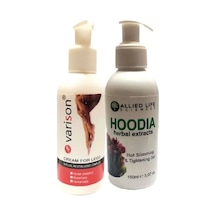 Hubrendy Sh Varison Bacak Bakım 120 Ml Krem + Hoodia Sliminggel Jel