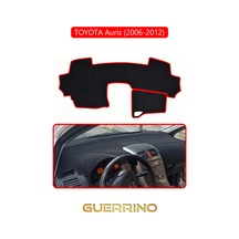 Toyota Auris 2006-2012 Torpido Koruma Kılıfı Kırmızı Kenar