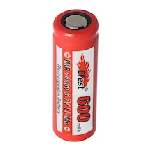 Efest Imr 14430 600 Mah 3.6V - Pozitif Kutup Düz 3.7V li-Ion Pil Boyutlar 42.63x14.4MM