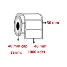 30x40   ECO TERMAL ETİKET (1000 li)
