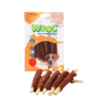 Wooc Ördek Eti Sargılı Sütlü Çubuk Köpek Ödül Maması 80gr