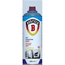 Burtech Kaporta Zift Çözücü Sprey 400 Ml Zift Temizleyici