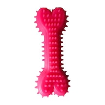 Plastik Dikenli Kaval Kemik 15 Cm Pembe Pembe