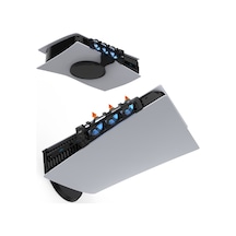 Hepu Tp5-1523e Ps5 Soğutma Fanı Yüksek Hava Akışı + Sessiz Fan + Led Işıklı