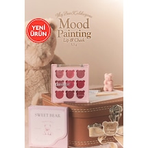 Dasique 9 Renkli Ruj & Allık Paleti Mood Painting Lip & Cheek Palette 06 Sweet Bear 06 Sweet Bear