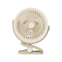3 Kademe Usb Şarjlı Mandallı 360 Taşınabilir Fan Vantilatör Soğutucu Ys2545