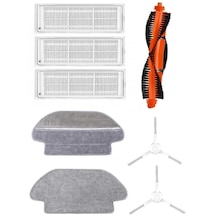 Xiaomi Vacuum Mop 2s Xmstjqr2s Robot Süpürge Uyumlu 8'li Yedek Parça Seti-5339