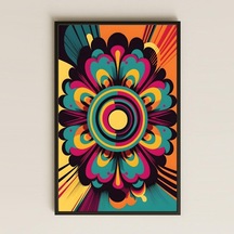 Uv Baskılı Mandala Pvc Tablo - Retro Enerji
