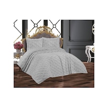 Çift Kişilik Yatak Örtüsü Gri 6 Parça Yatak Örtüsü Bedspread Diğer