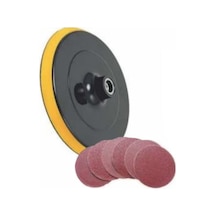 Bay-Tec Cırtlı Disk Zımpara Tabanı 180Mm - 6 Ad Zımpara Hediye (544120651)