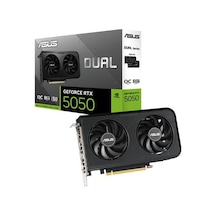 Asus Dual-rtx5050-o8g-nvıdıa-geforce-rtx 5050-8gb Gddr6-128bit-2677mhz-hdmı-3xdp-dlss4 Ekran