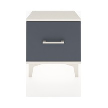 Arges Komodin Tek Çekmeceli 44x30x48 Aytaşı-antrasit Aytaşı