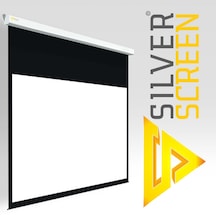300X169 Ev Sineması Silverscreen Motorlu Projeksiyon Perdesi