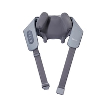 Breo N5 Mini Boyun Ve Omuz Masaj Aleti, Evde Boyun Sırt Derin Boyun Masajı İçin Isı Shiatsu Masaj Yastığı Gri, Boyut1