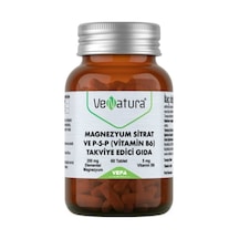 Venatura Magnezyum Sitrat ve P-5-P (Vitamin B6) 60 Tablet