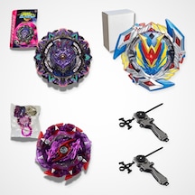 Beyblade Burst Set 3 Beyblade 2 Fırlatıcı - B-169, B-104, B-151