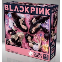 Ks Games 1000 Parça Black Pink Puzzle