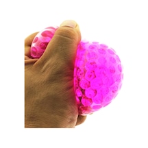 Squishy Stres Topu Pembe Kristal Slime . Mega