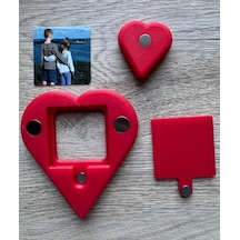 3d Yazıcı Tasarımı Kalp Magnet Kişiye Özel Fotoğraf Tutucu 3d Yazıcı Tasarımı Kalp Magnet Kişiye Özel Fotoğraf Tutucu