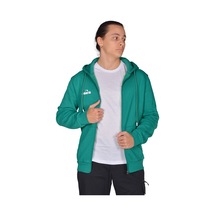 Diadora İmola - Erkek Yeşil Pamuklu Tam Fermuarlı Spor Sweatshirt Yeşil