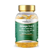 Wooggs Vital Omega 3-6-9 200 Kapsül