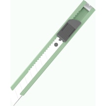 Uttıl Geniş Maket Bıçağı 18 Mm Cep Tipi Kır-at Yeşil Ptuk08-ss